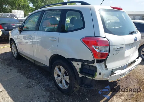 2015 Subaru Forester 2.5I из США, поврежденный, VIN JF2SJABC3FH456315